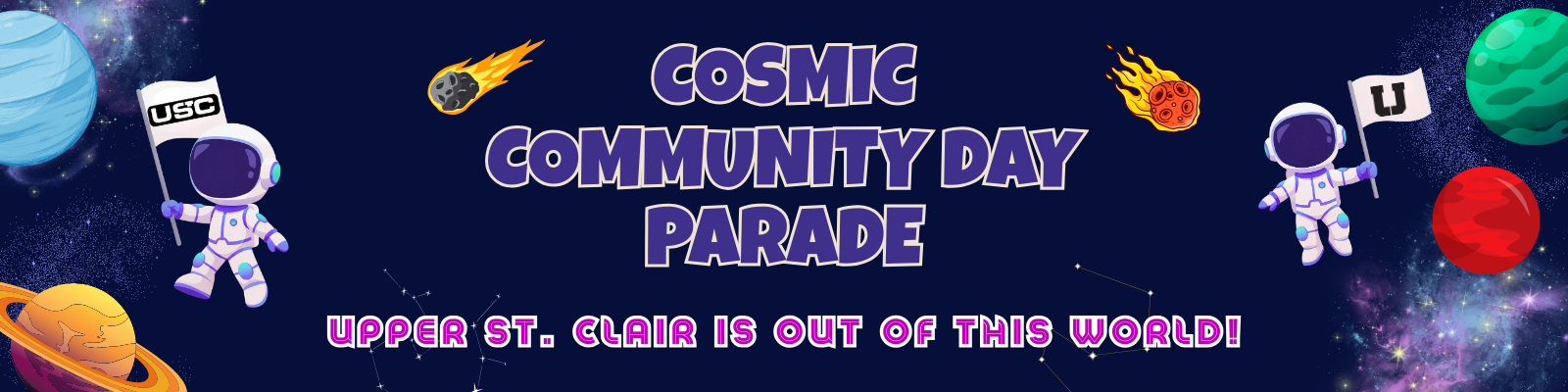 Cosmic parade form header